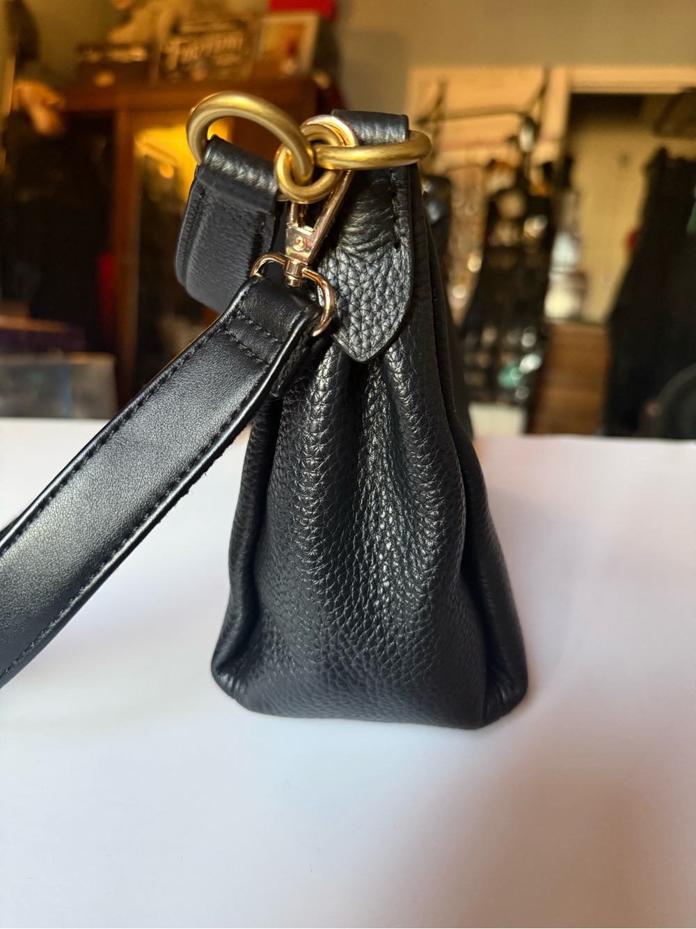 Authentic Coach Shay Crossbody Bag in Black Pebble Leather Style No. L2039-601 - Picture 7 of 12